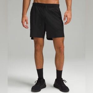 Lululemon License To Train Linerless Shorts 7" Graphic - Black